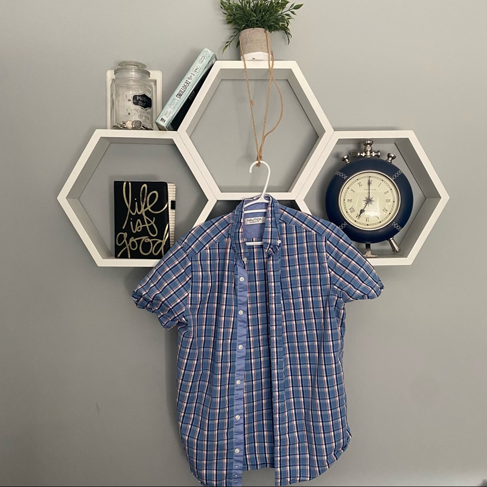 Nautica Short Sleeve Button Shirt